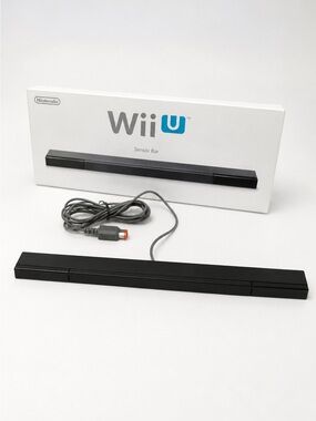 Nintendo Wii Wii U OEM Sensor Bar Black Motion Sensor Excellent Condition
